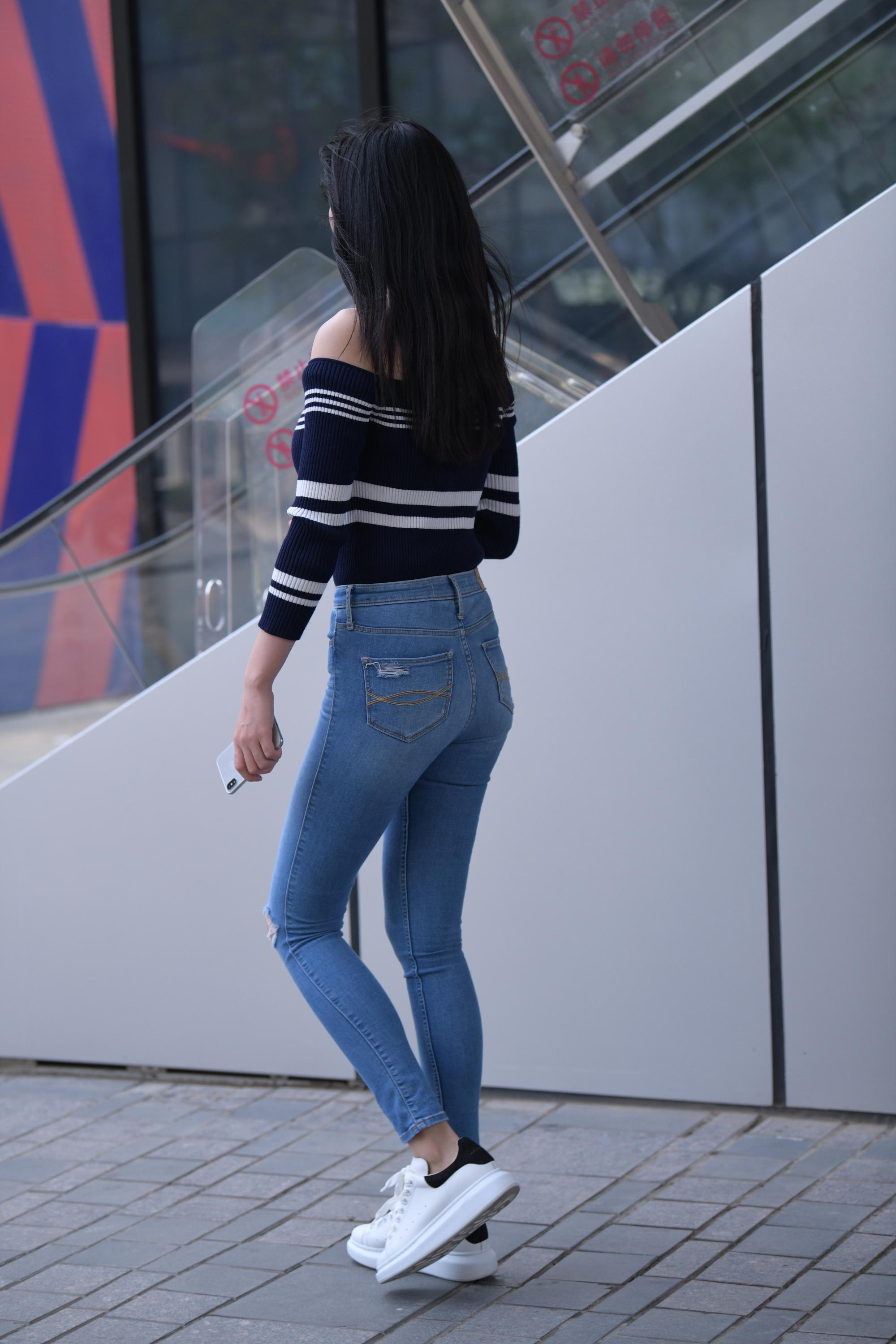 No.9808 一字肩牛仔裤搭配 [69P-1.77GB]