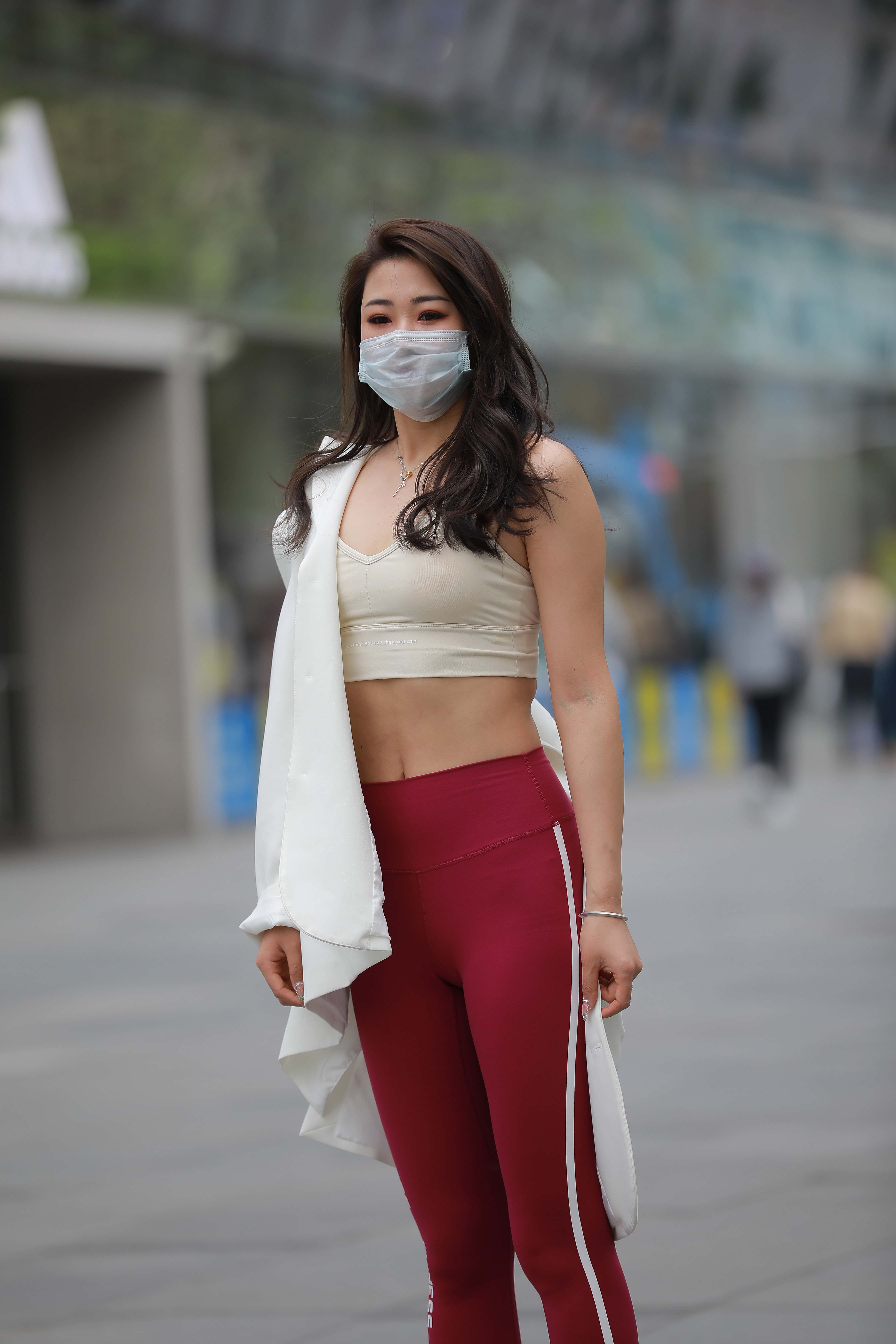 No.9806 枣红色瑜伽裤 [357P10V-9.10GB]