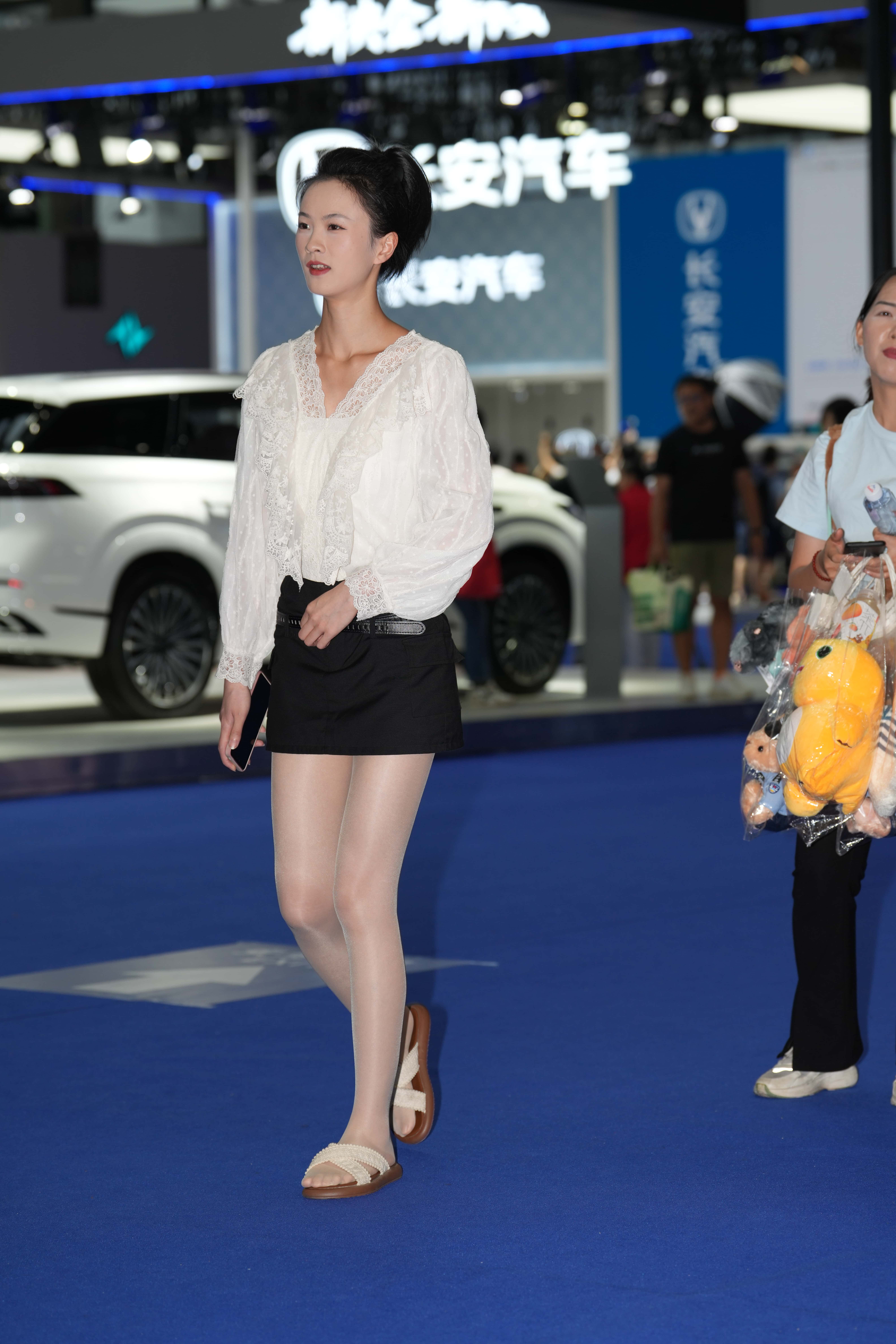 GS-X871 轻熟观众肉丝拖鞋相当奈斯 【70P 2.34G】