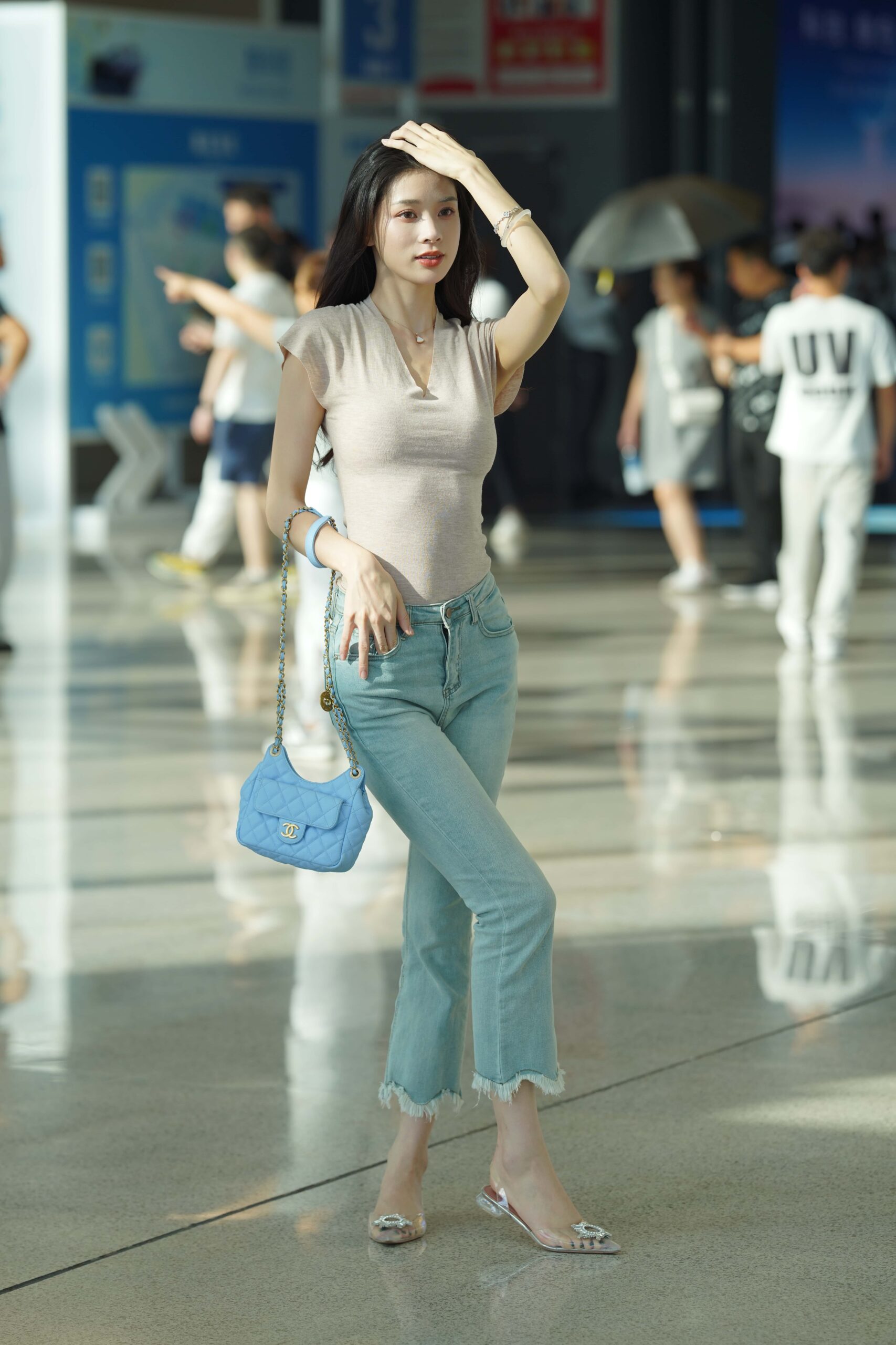 GS-T804 牛仔长腿气质美女 【95P 1.34G】