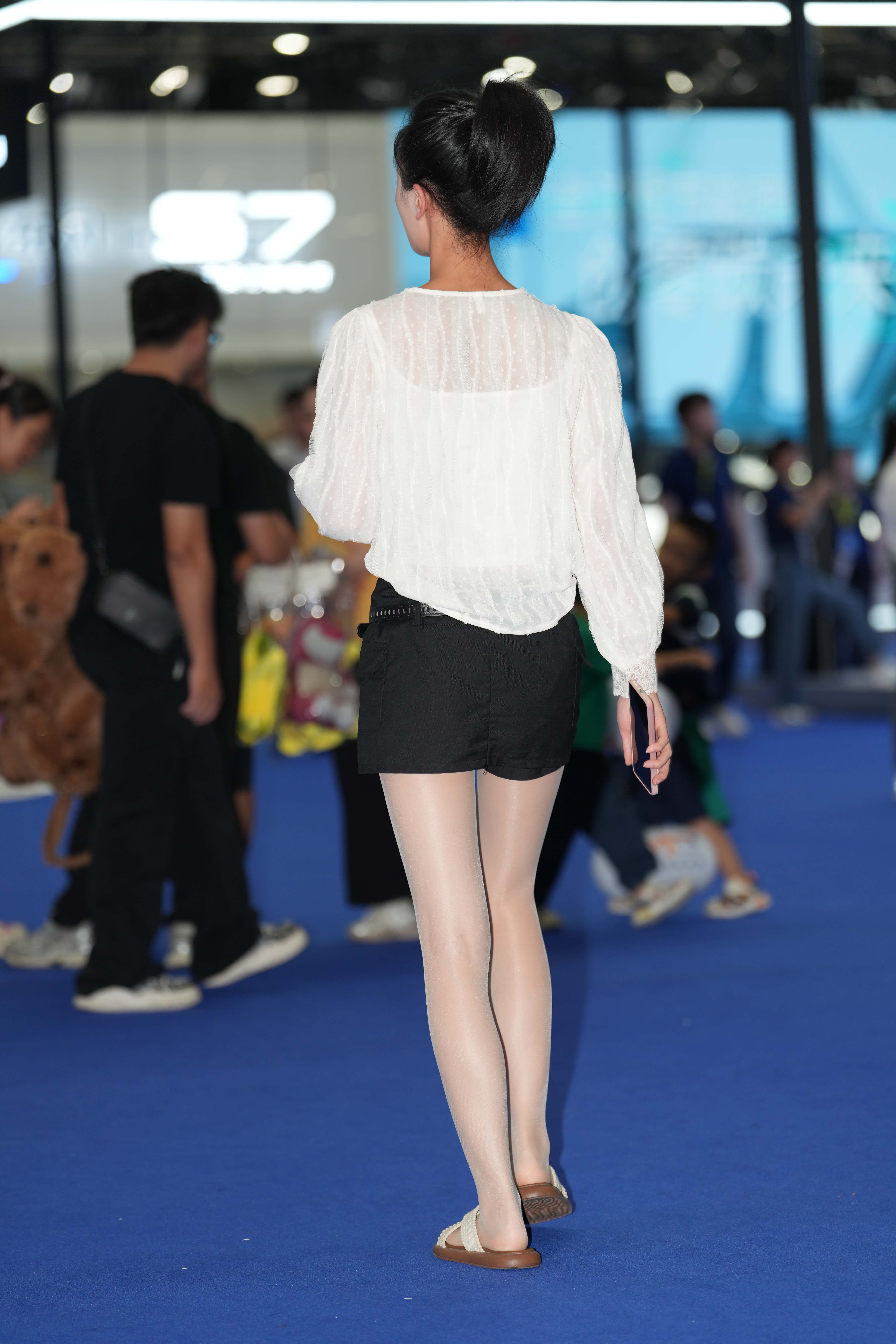 GS-X871 轻熟观众肉丝拖鞋相当奈斯 【70P 2.34G】