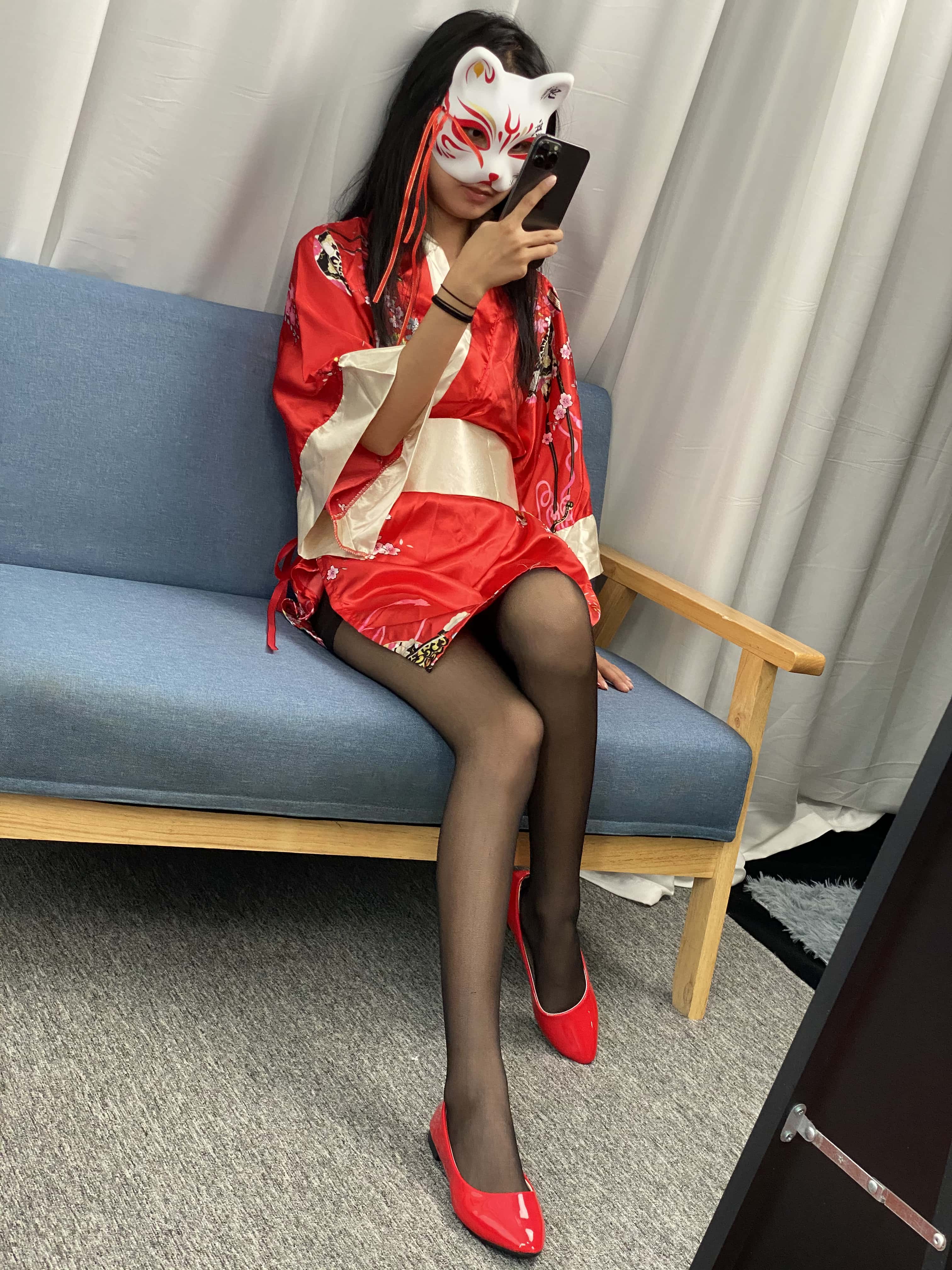 No.052 和服 黑丝 肉丝 平底鞋 [226P1V-3.14GB]