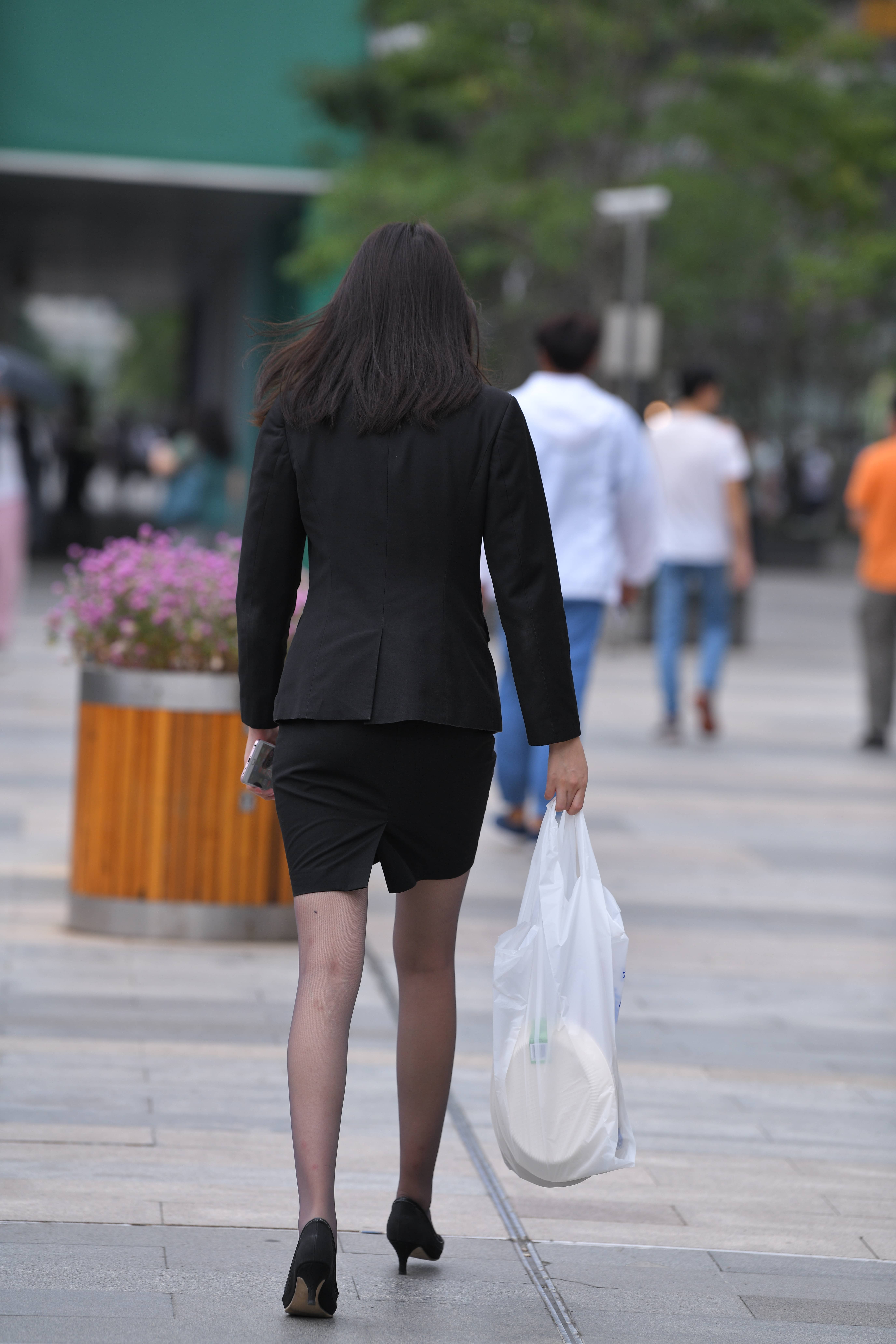 GS-K232 西装制服灰色丝袜美女 【46P  406M】