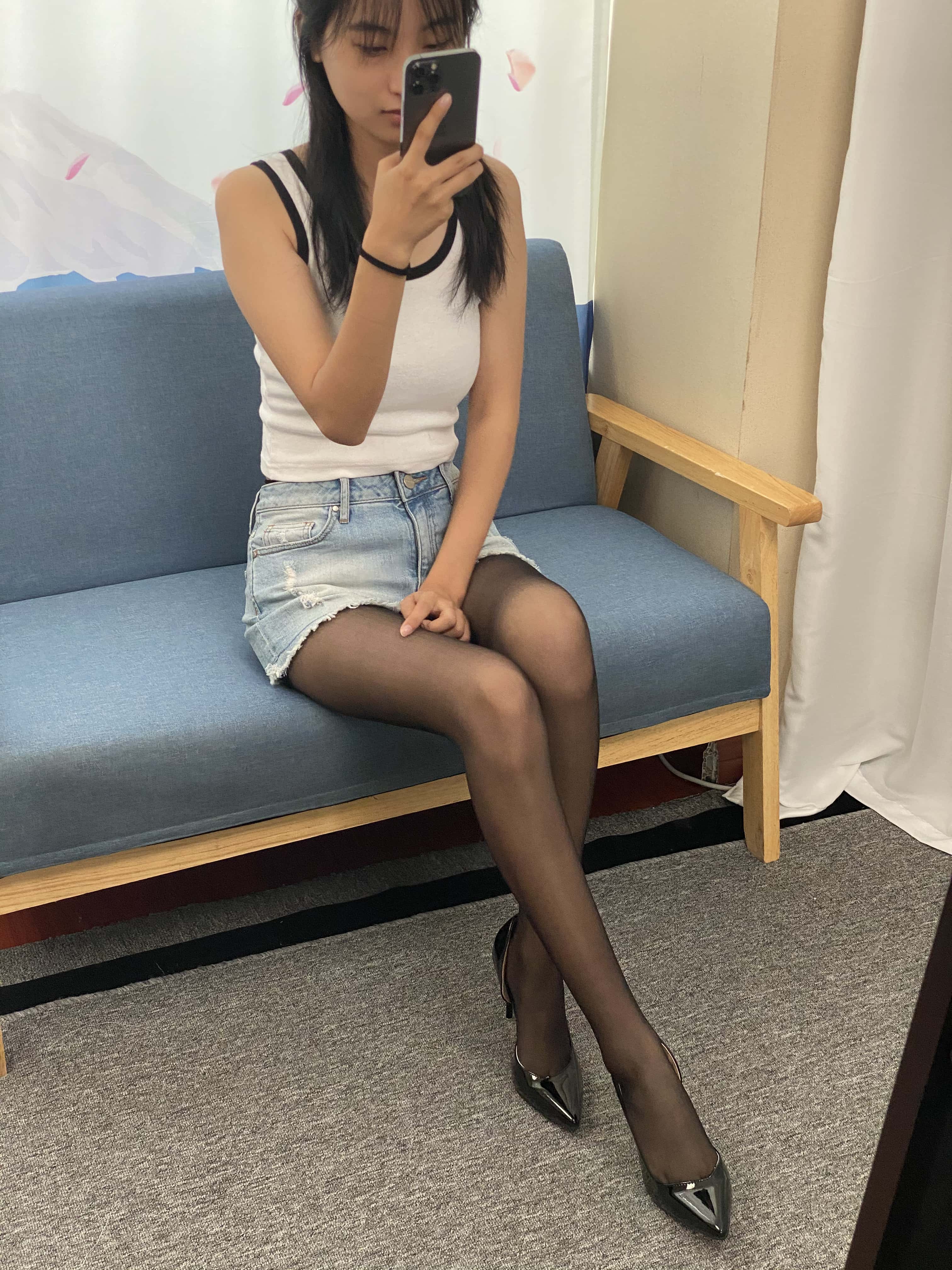 No.057 黑丝 高跟 牛仔短裤 [138P-0.98GB]