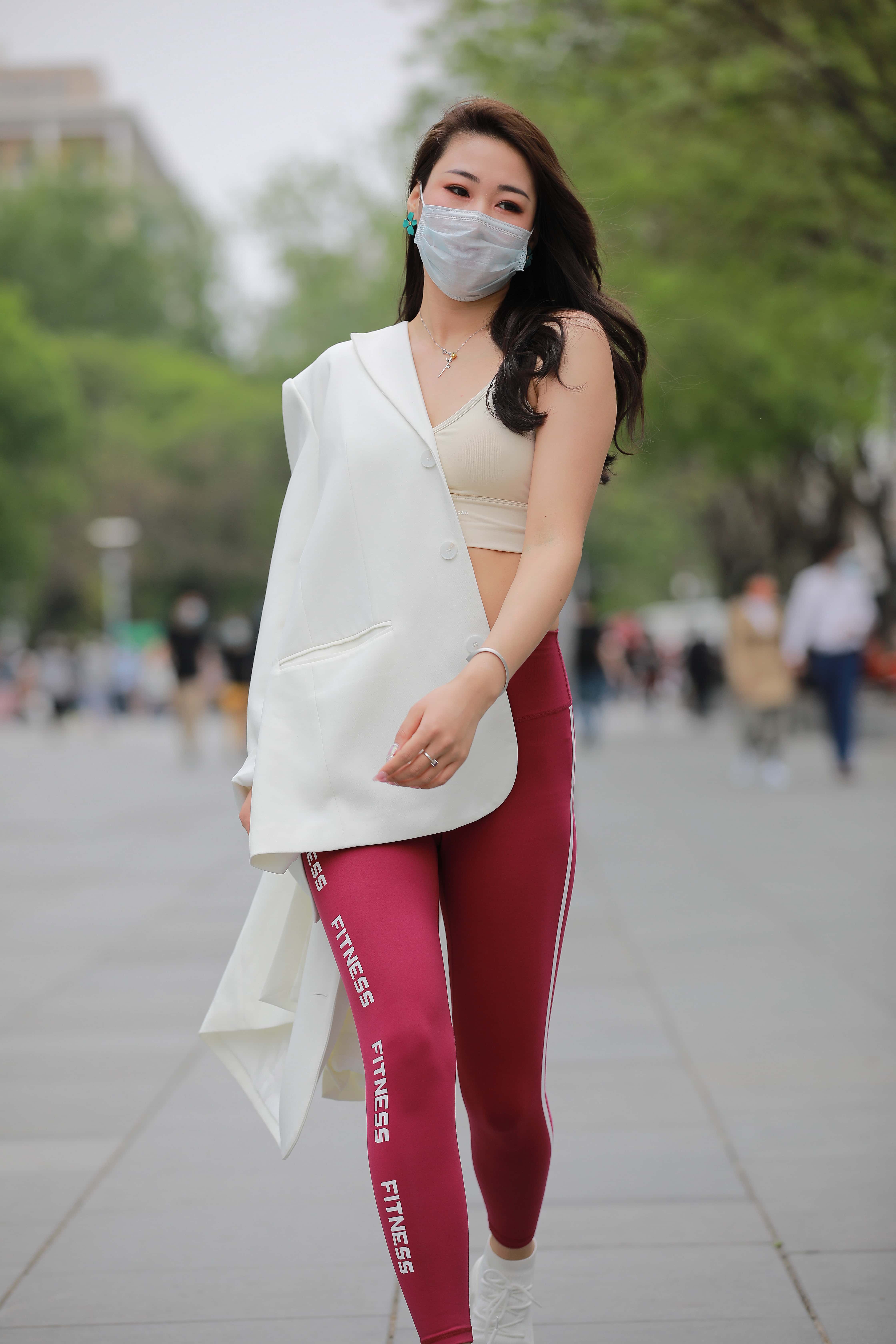 No.9806 枣红色瑜伽裤 [357P10V-9.10GB]