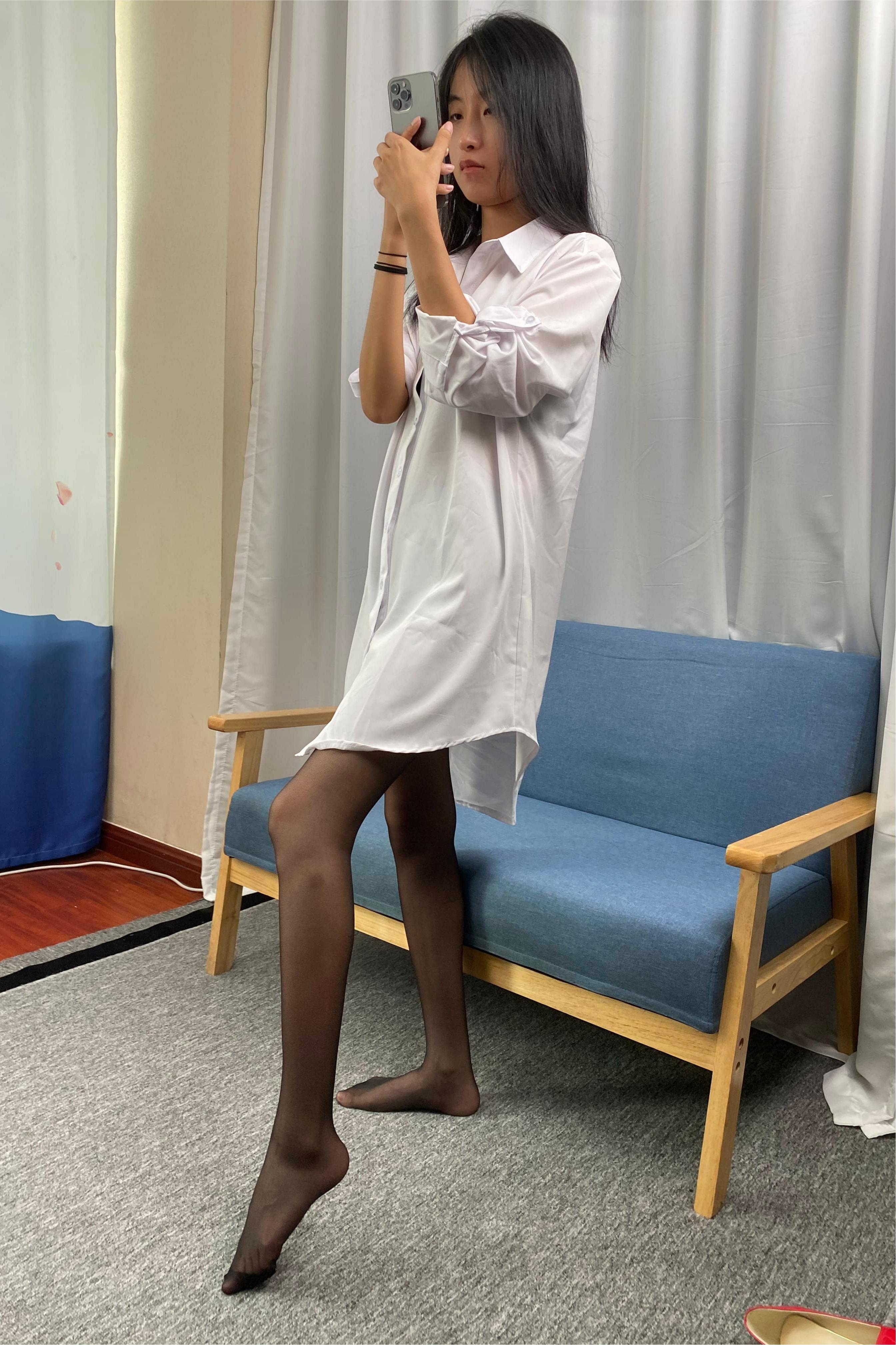 No.051 白衬衣 黑丝 高跟 [138P9V-1.36GB]