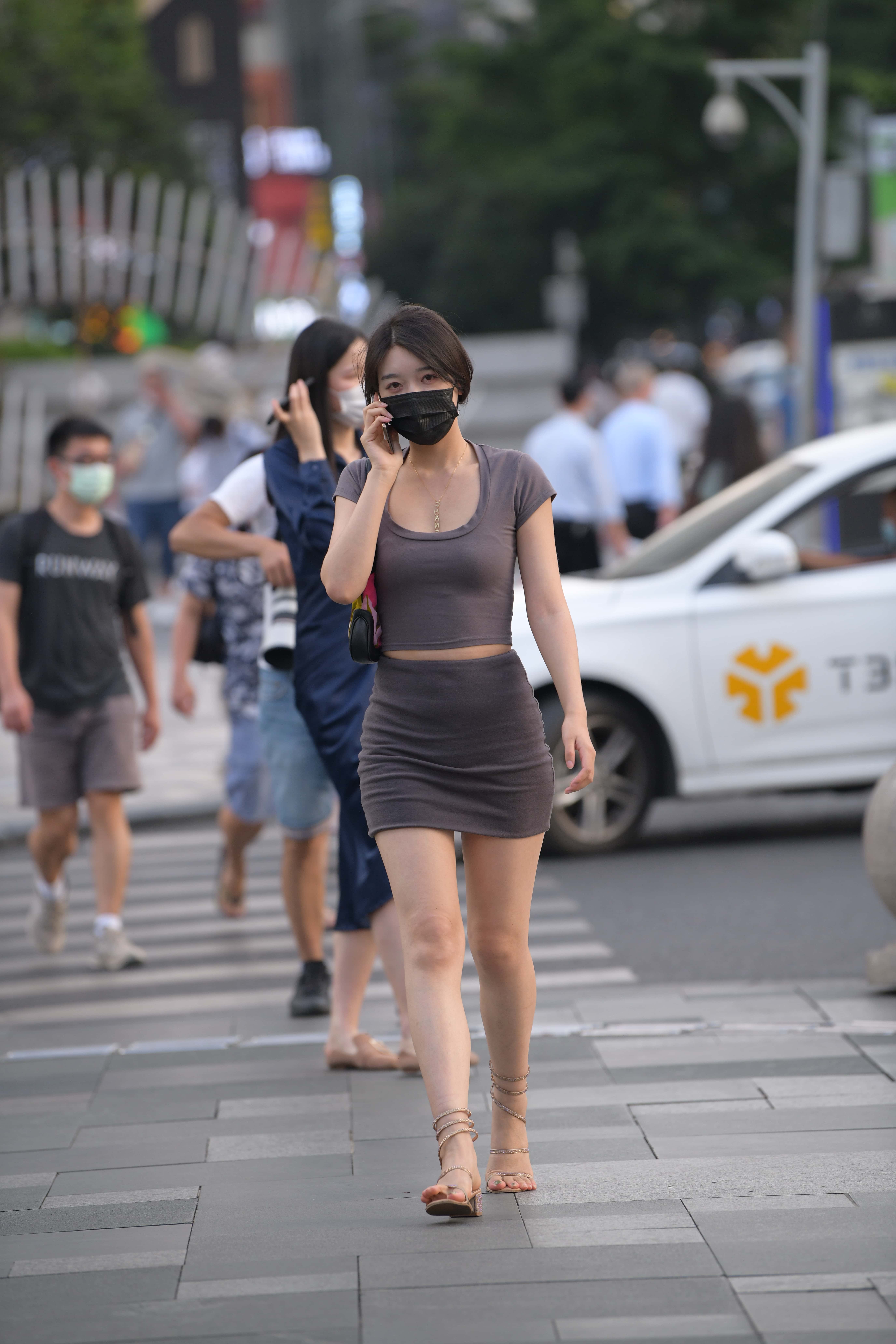 GS-X888 街拍气质美腿短裙小仙女 【100P 2.16G】