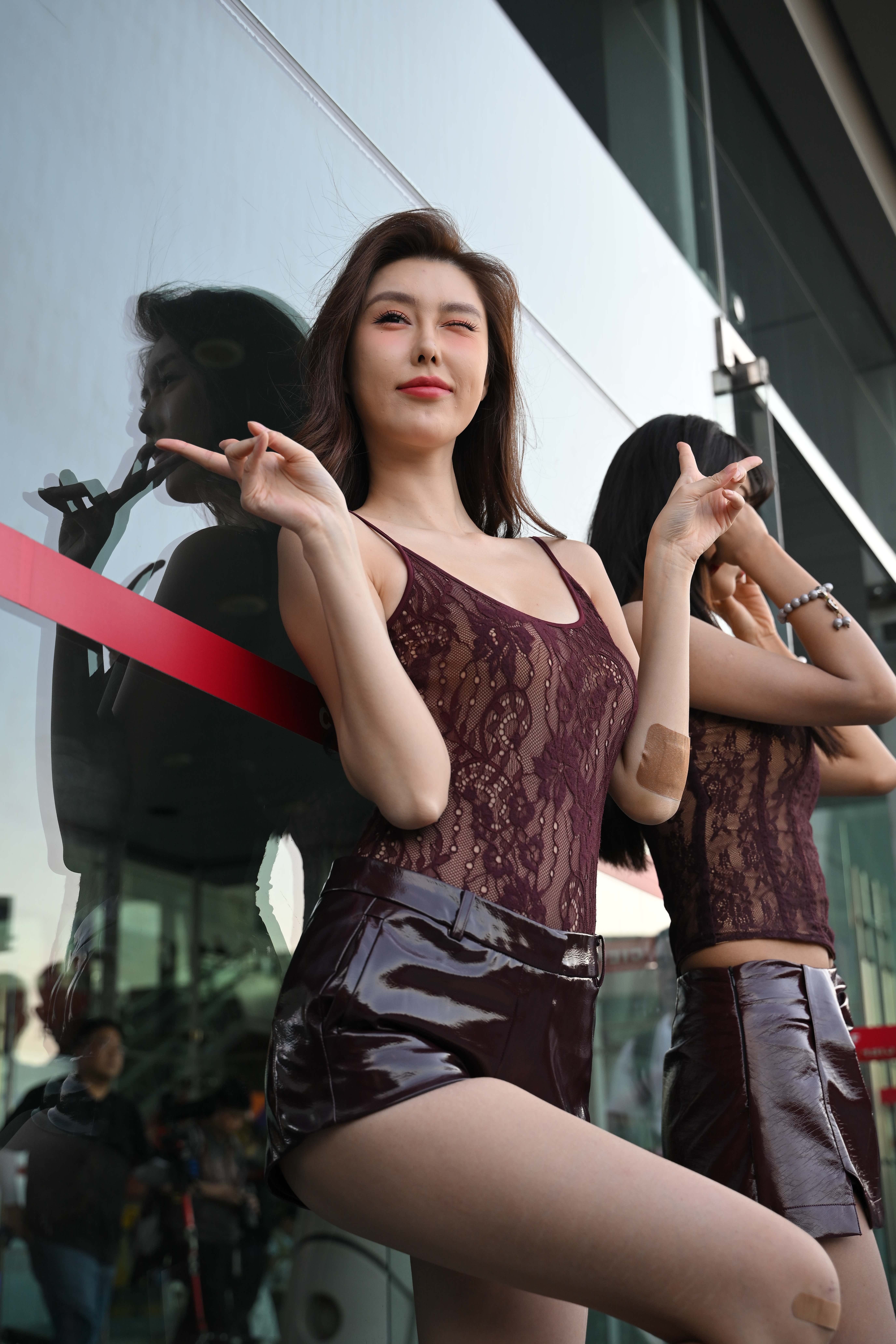 No.9884 大白腿皮短裤 [144P-2.98GB]