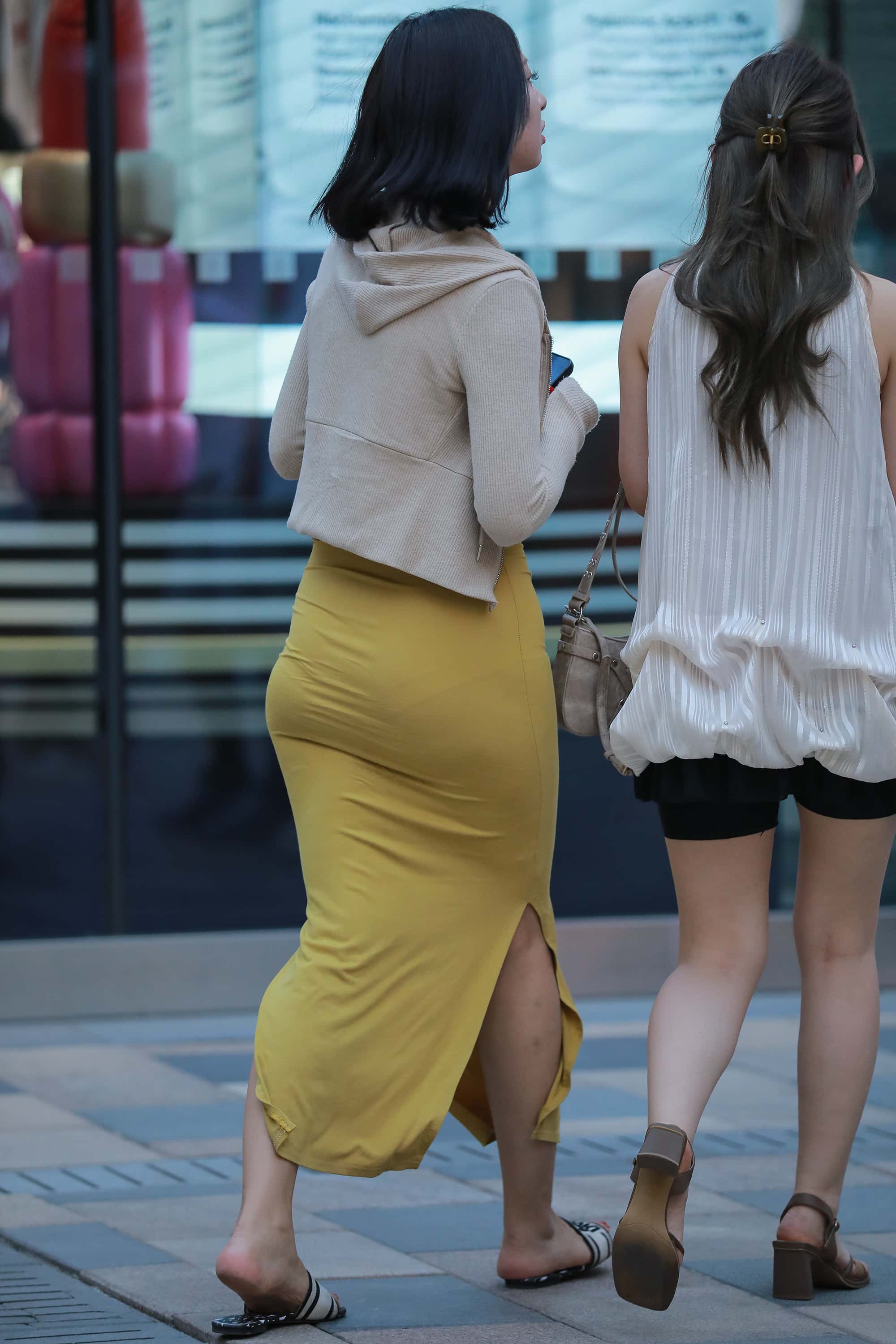 GS-T960 黄色包臀裙美女 【59P  752M】