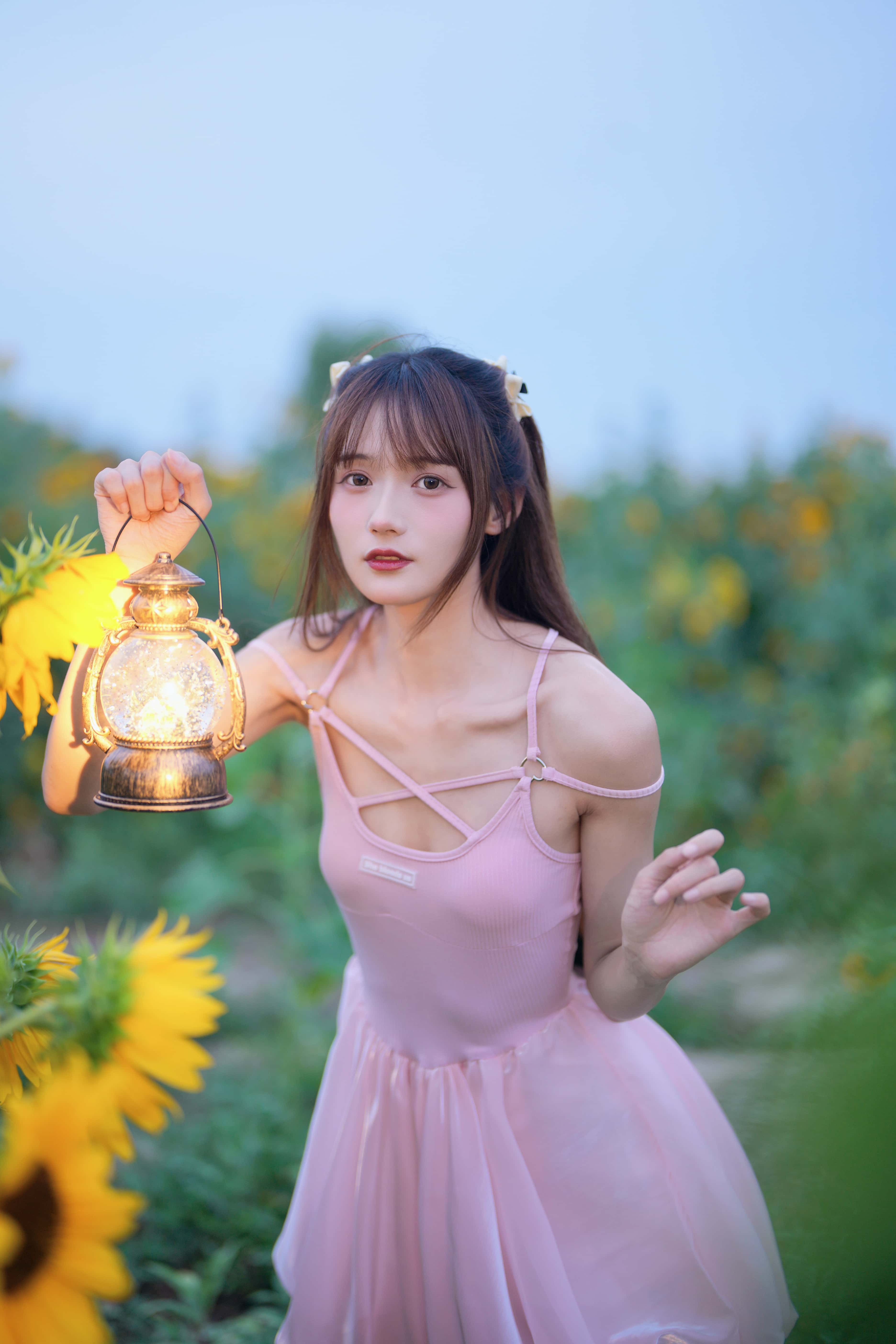 GS-Y0319  蓝调向日葵少女 兔子Zzz不吃胡萝卜 [28P-330MB]