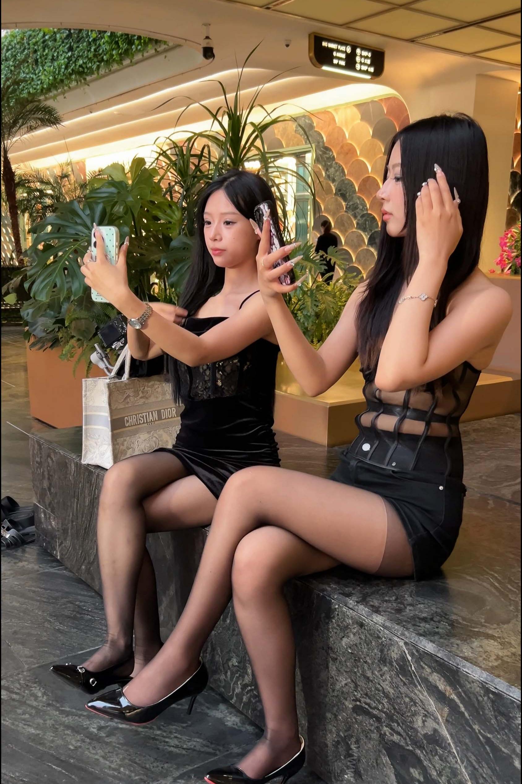 双生黑丝调