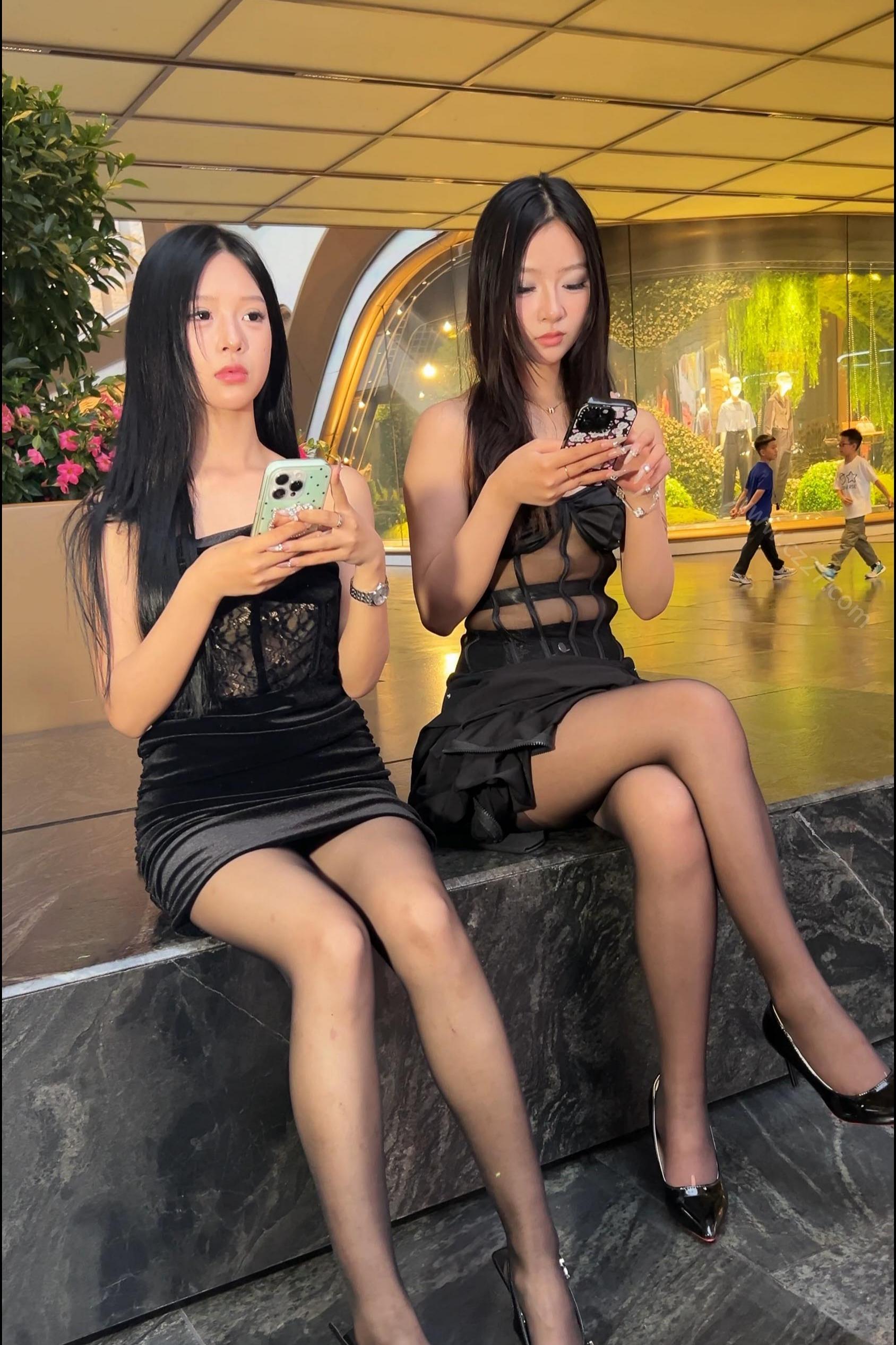 双生黑丝调