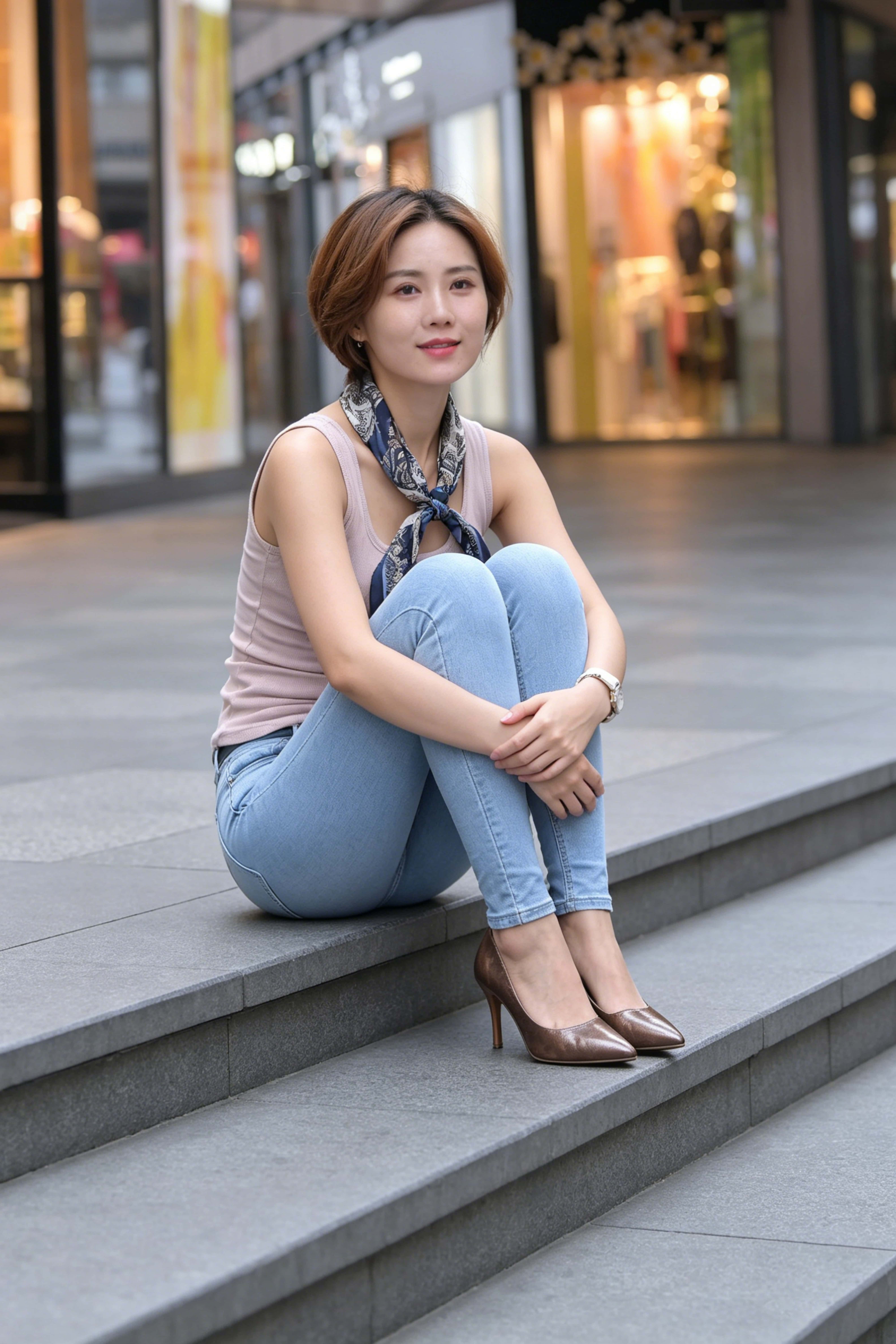 AI030 喜欢短发妹子 【108P 1.50G】