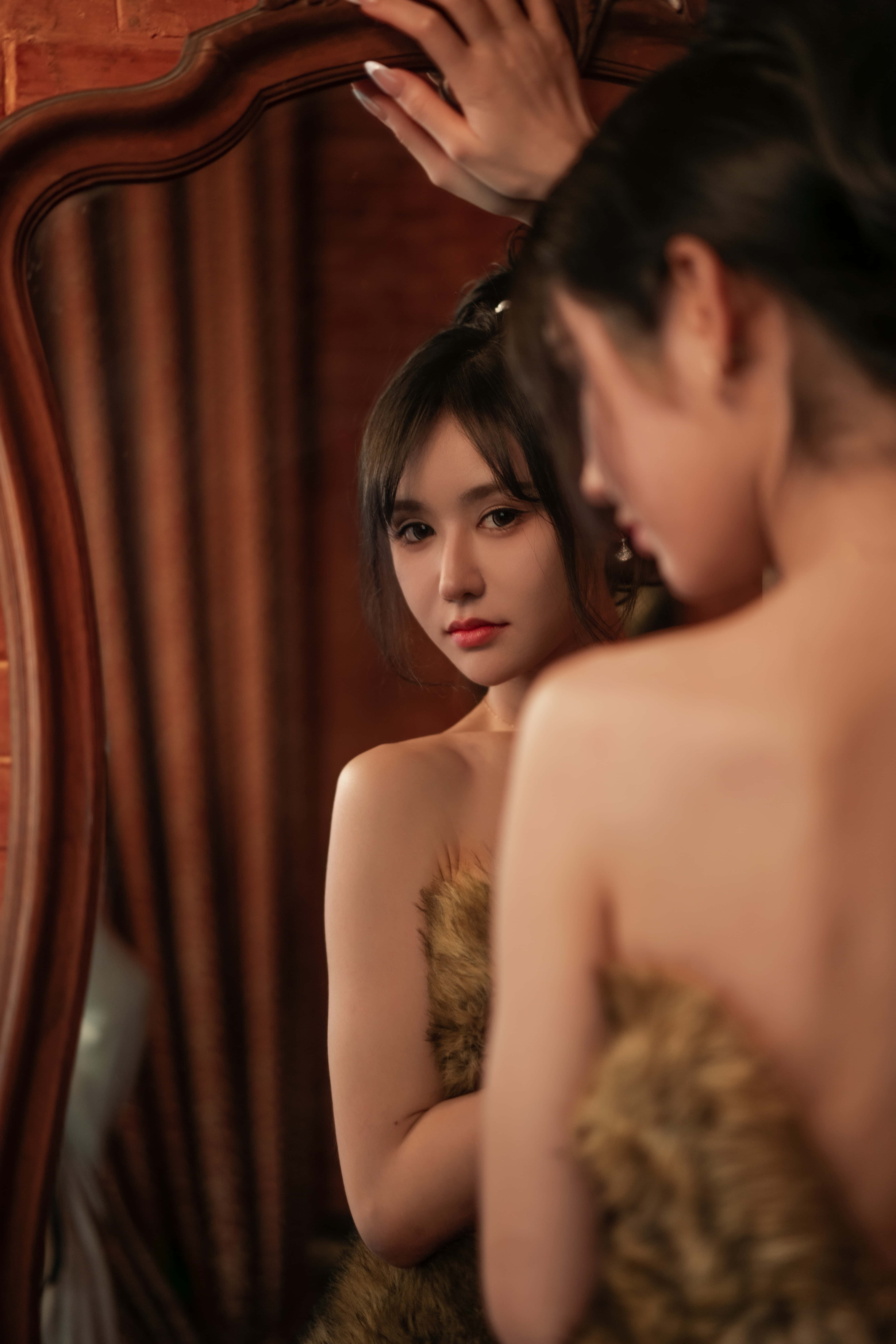 GS-Y0372 绒光里的温柔 圆圆橙 [76P-641MB]