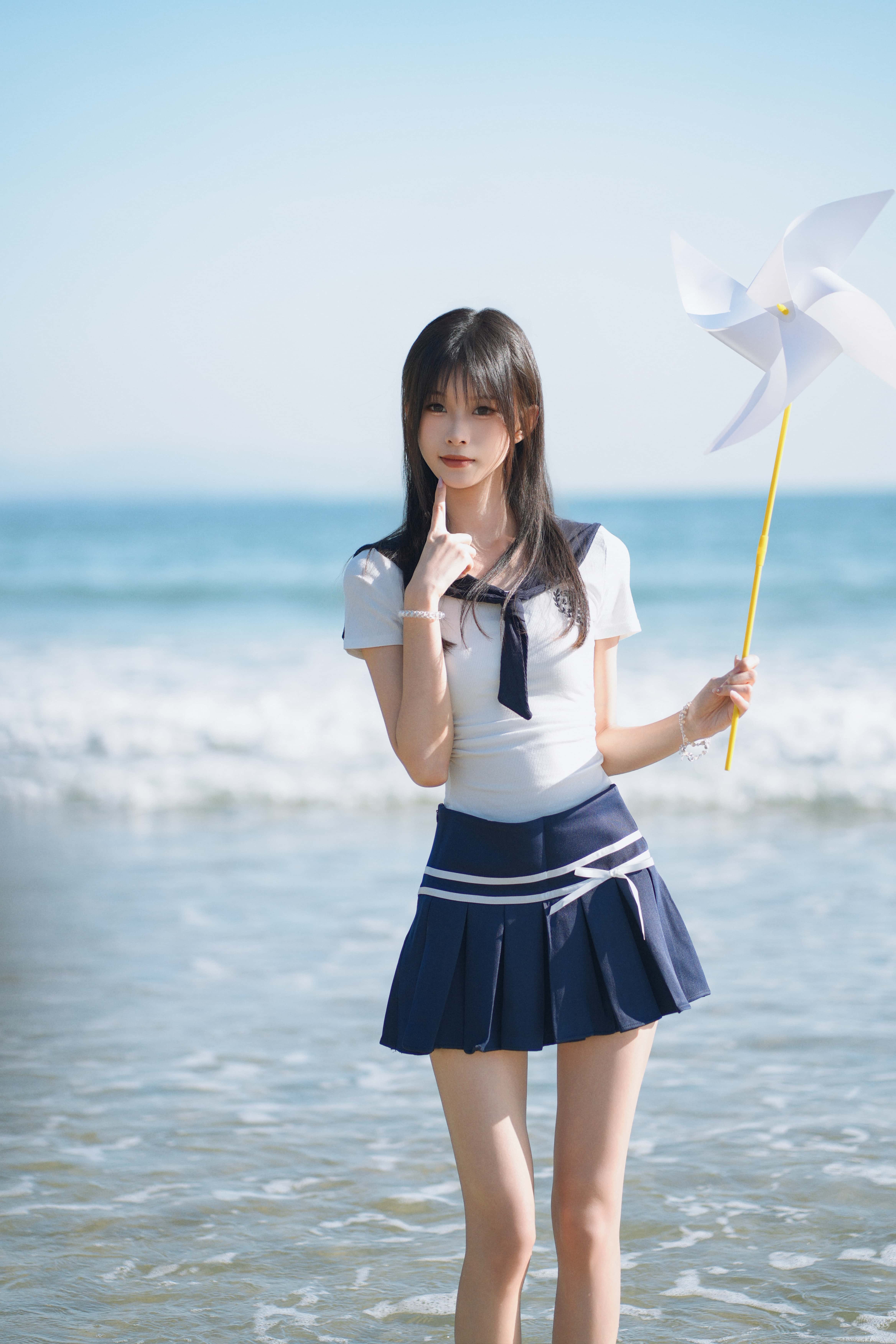 GS-Y0554 海边JK少女 小了个飞象 [22P-710MB]