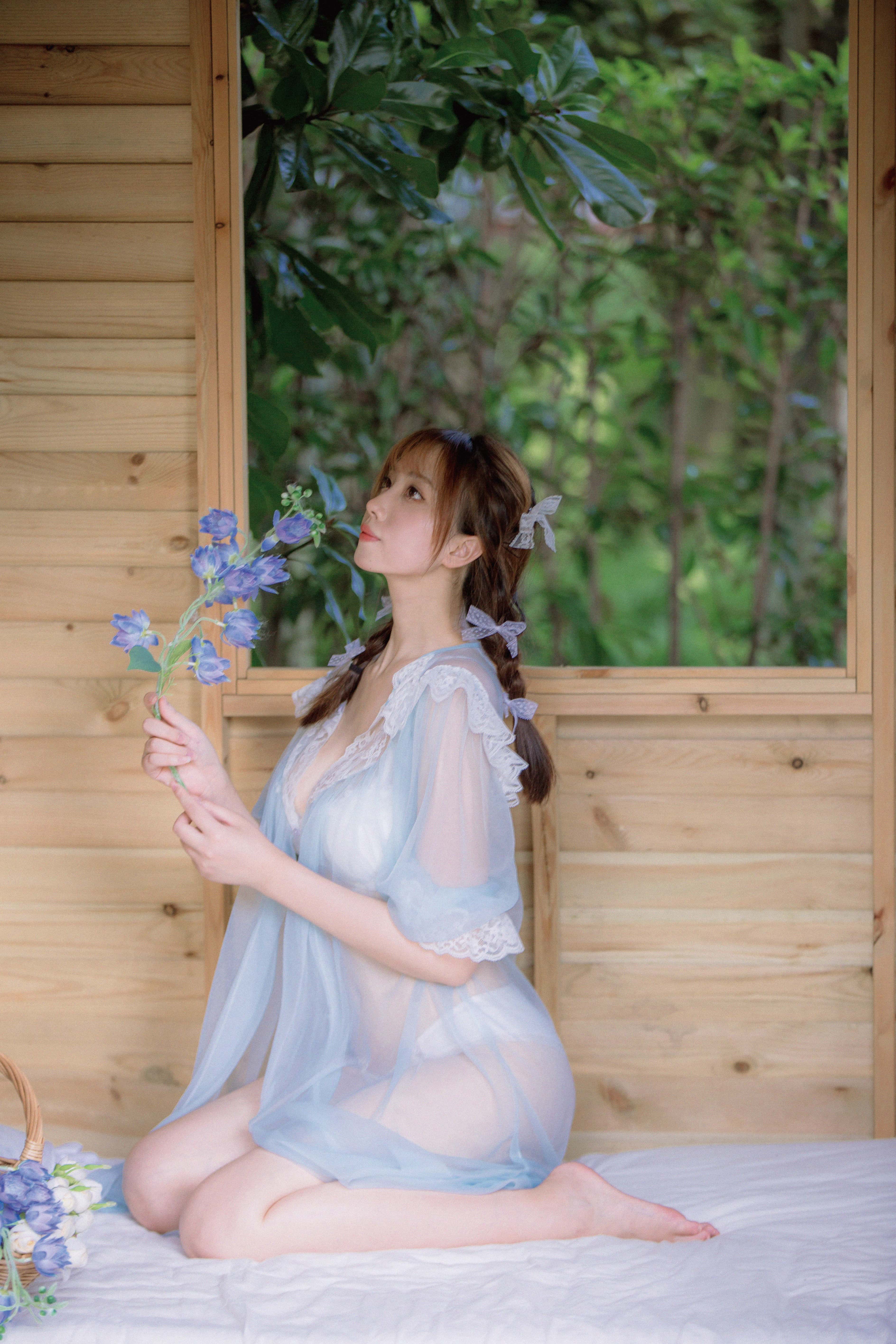 GS-Y0600 蓝纱衣 念雪ww [21P-335MB]