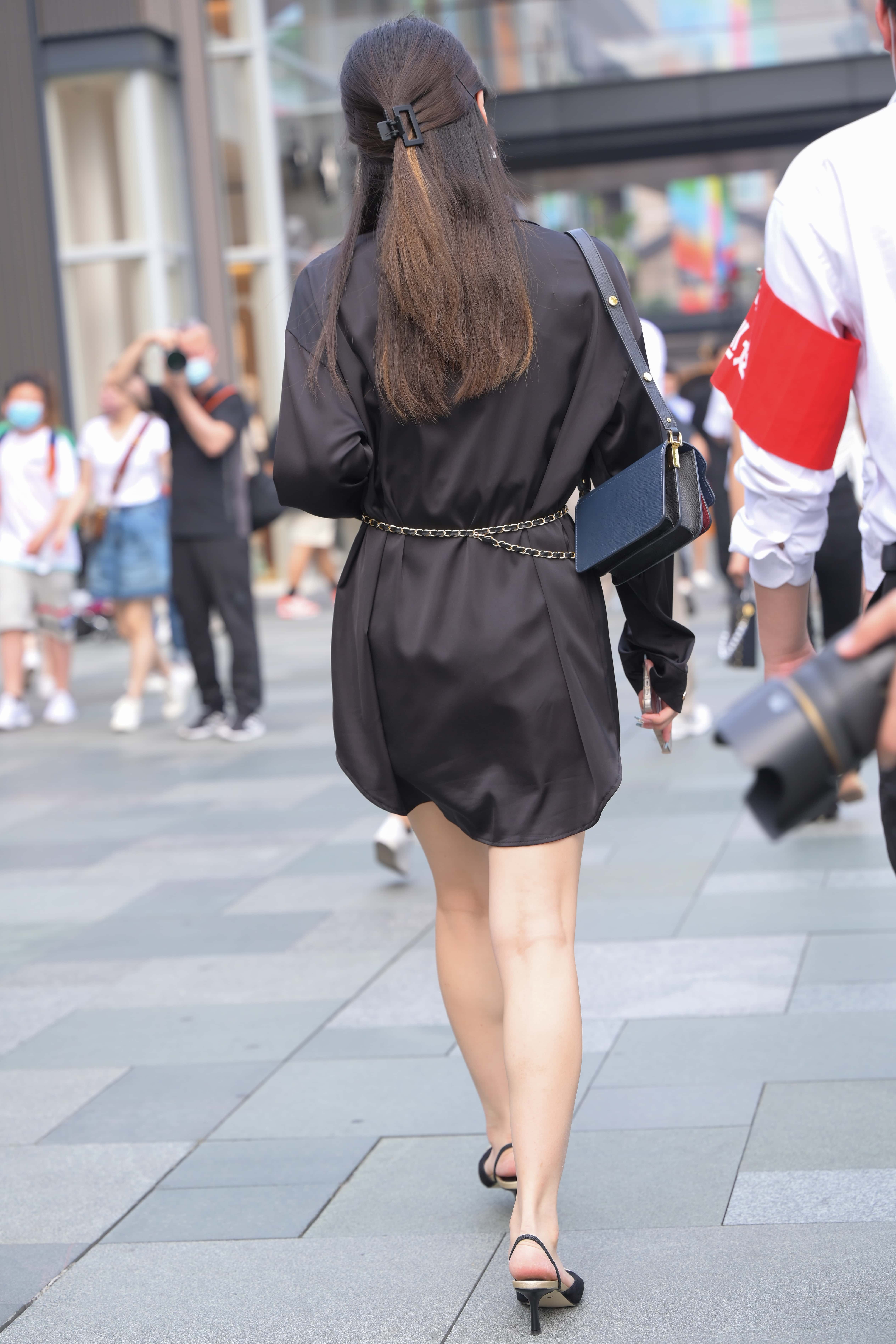 No.11053 黑色衬衫裙 [128P2V-2.27GB]